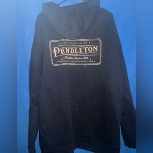 Mens pendleton hoodie size XXL navy blue